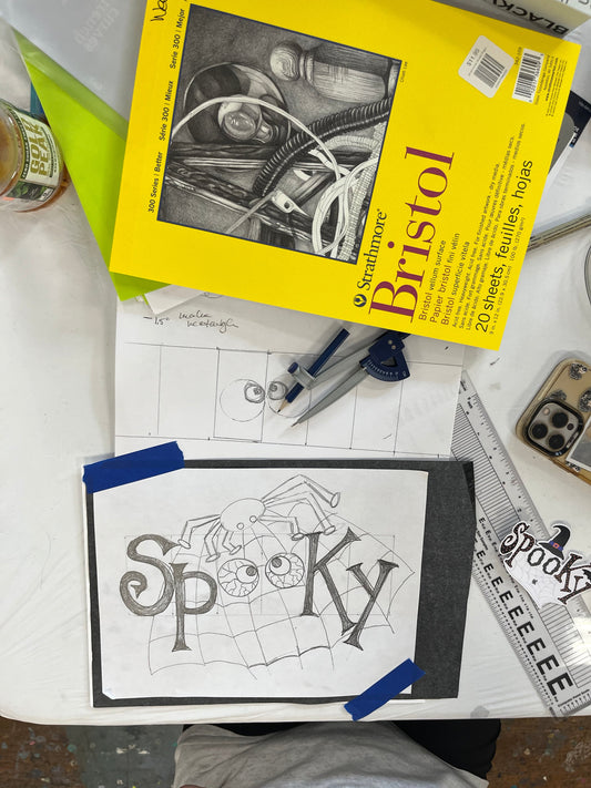 Hand-lettering Class - PURCHASE FROM HUNTSVILLE ART SUPPLIES