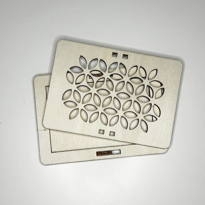 Geometric Gift Card Holder - Flower - juliemstudios