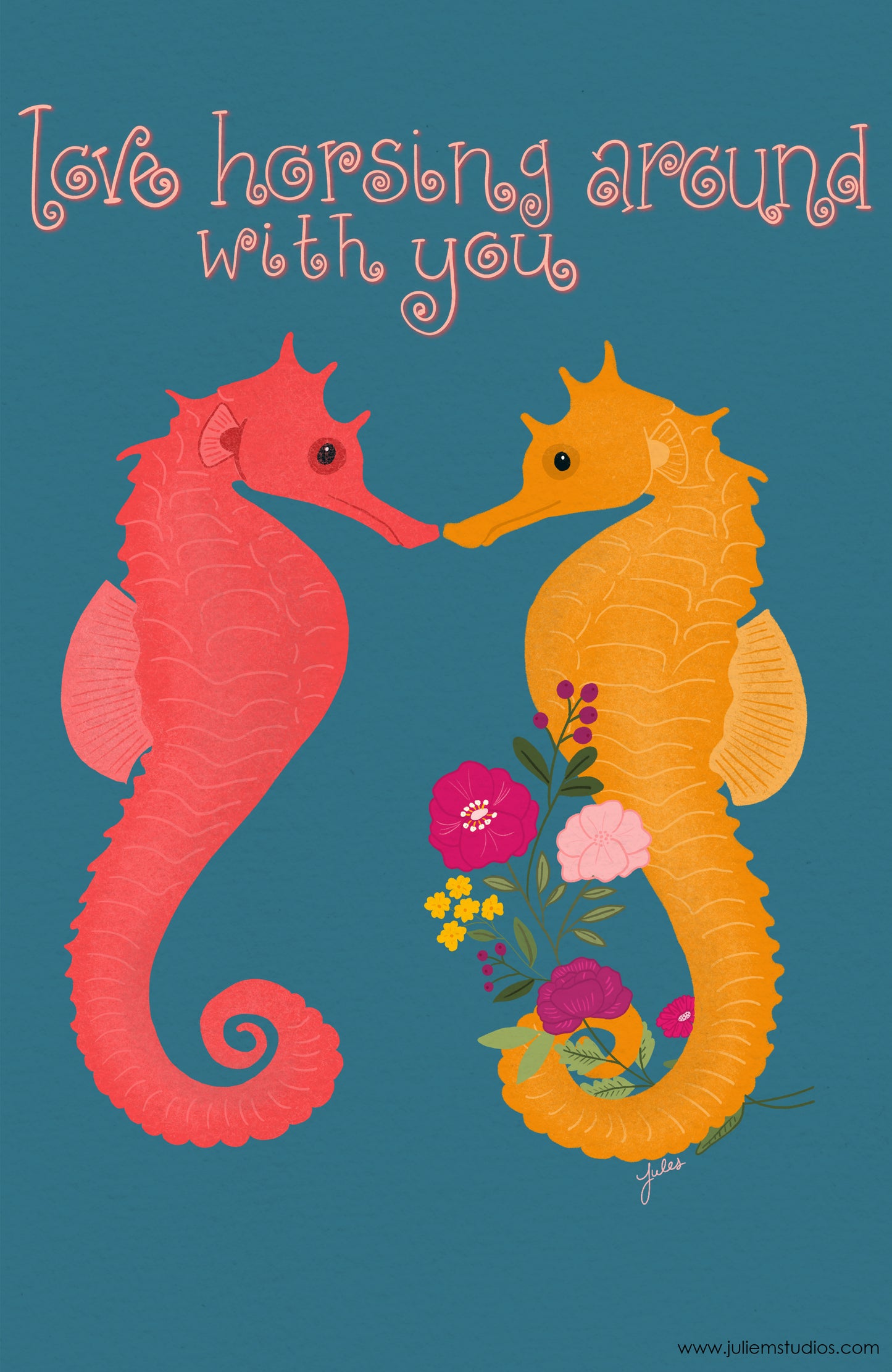 Valentines Cards - Set of 9 - juliemstudios