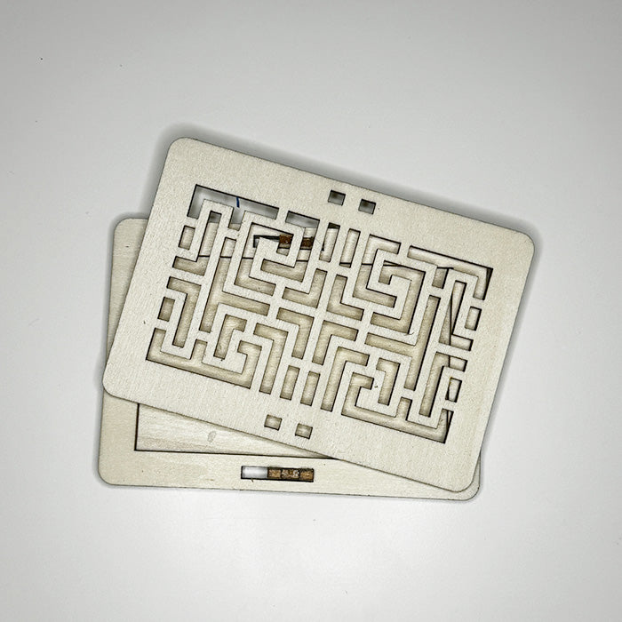 Geometric Gift Card Holder - Maze - juliemstudios