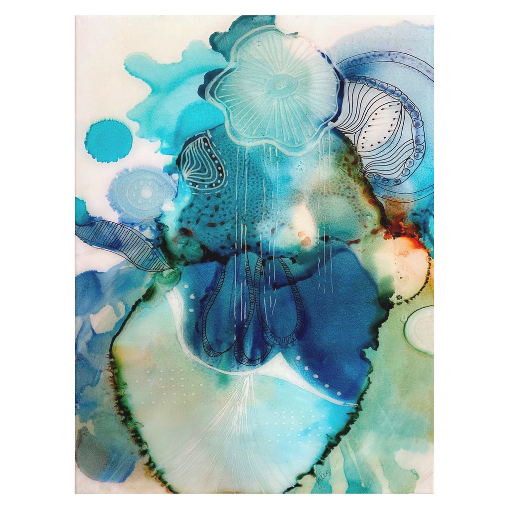 Flowing Waters Canvas Wraps - juliemstudios