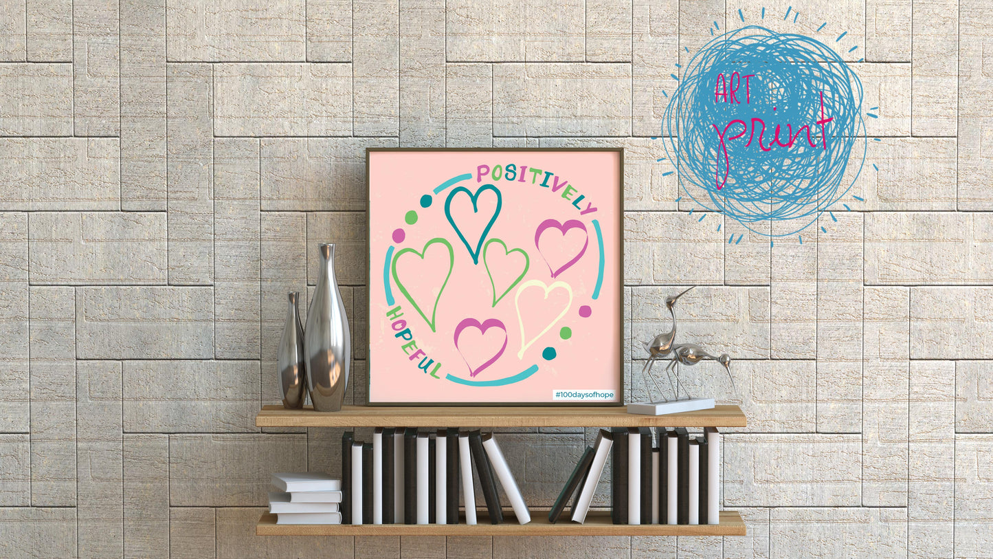 Day 001 - Positively Hopeful - juliemstudios