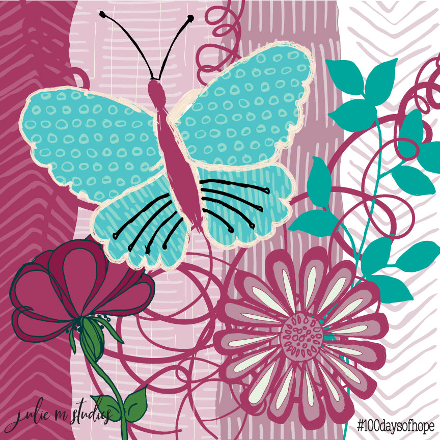 Day 027 - Butterfly - juliemstudios