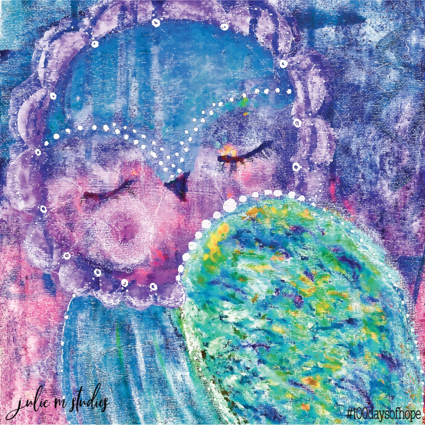Day 047 - Sleeping Beauty - juliemstudios