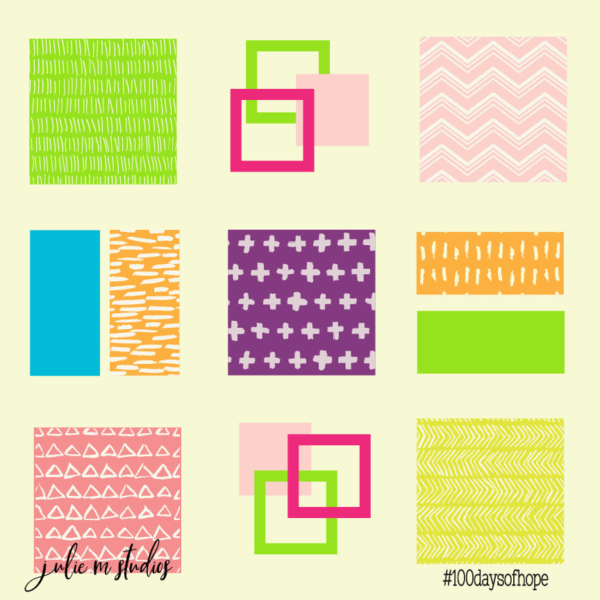 Day 062 - Geo Squared - juliemstudios