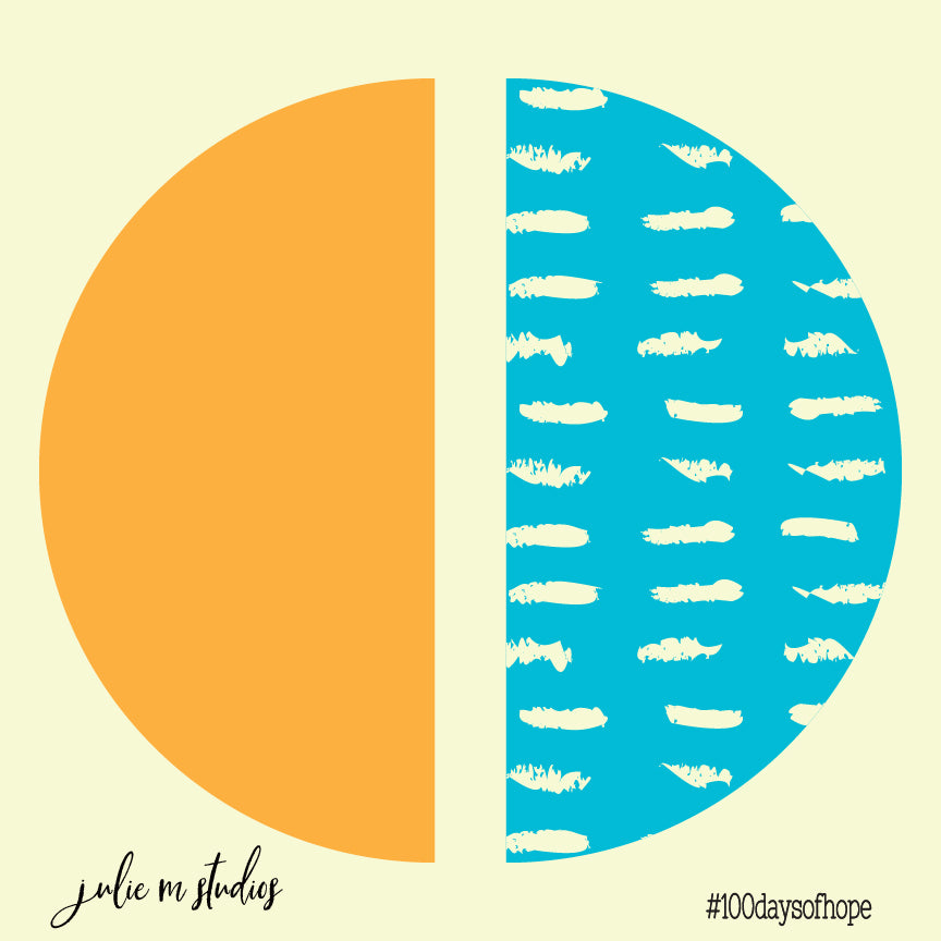 Day 064 - Geo Blue - juliemstudios