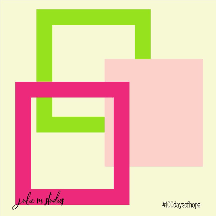 Day 074 - Geo Squared Left - juliemstudios
