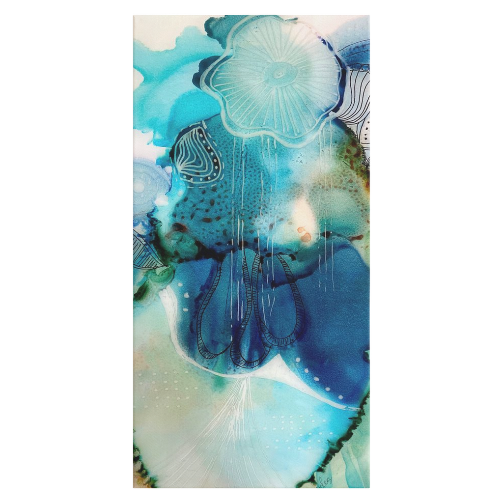 Flowing Waters Canvas Wraps - juliemstudios