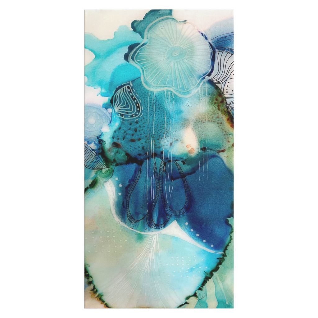 Flowing Waters Canvas Wraps - juliemstudios