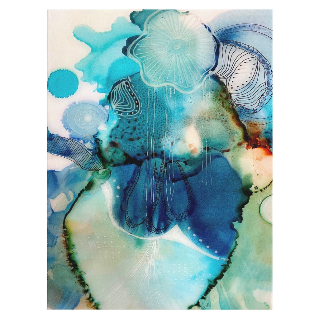 Flowing Waters Canvas Wraps - juliemstudios
