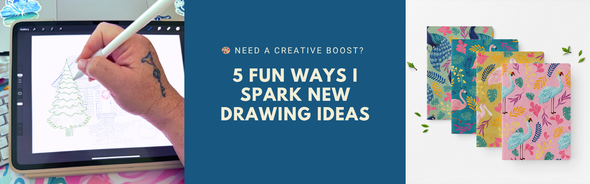 🎨 Need a Creative Boost? Here Are 5 Fun Ways I Spark New Drawing Ideas