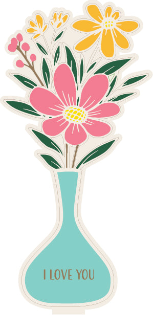 'I Love You' Bouquet Paint Kit - juliemstudios