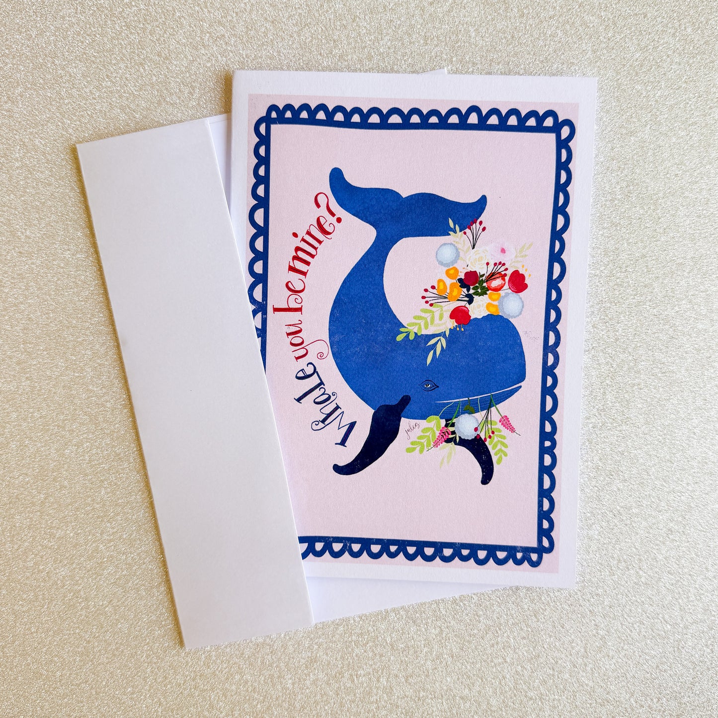 Valentines Cards - Set of 9 - juliemstudios