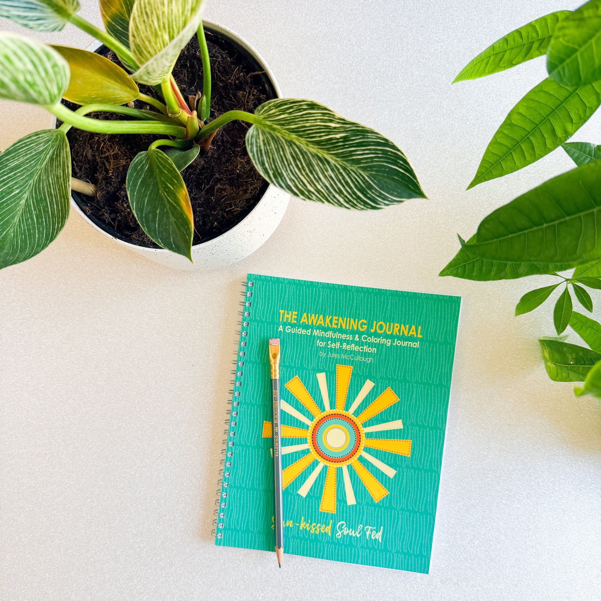 A Guided Mindfulness & Coloring Journal for Self-Reflection - juliemstudios