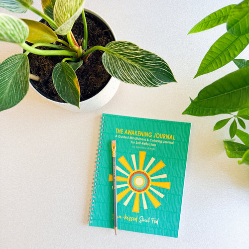 A Guided Mindfulness & Coloring Journal for Self-Reflection - juliemstudios