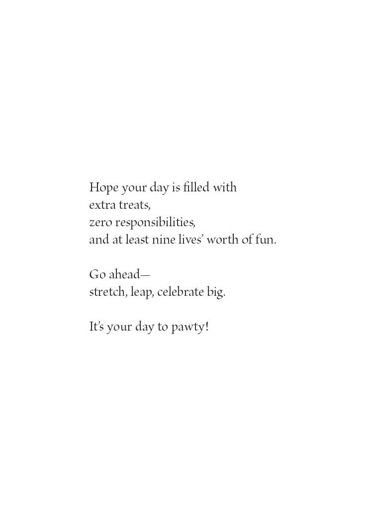 Let's Pawty – Birthday Greeting Card (5x7) - juliemstudios