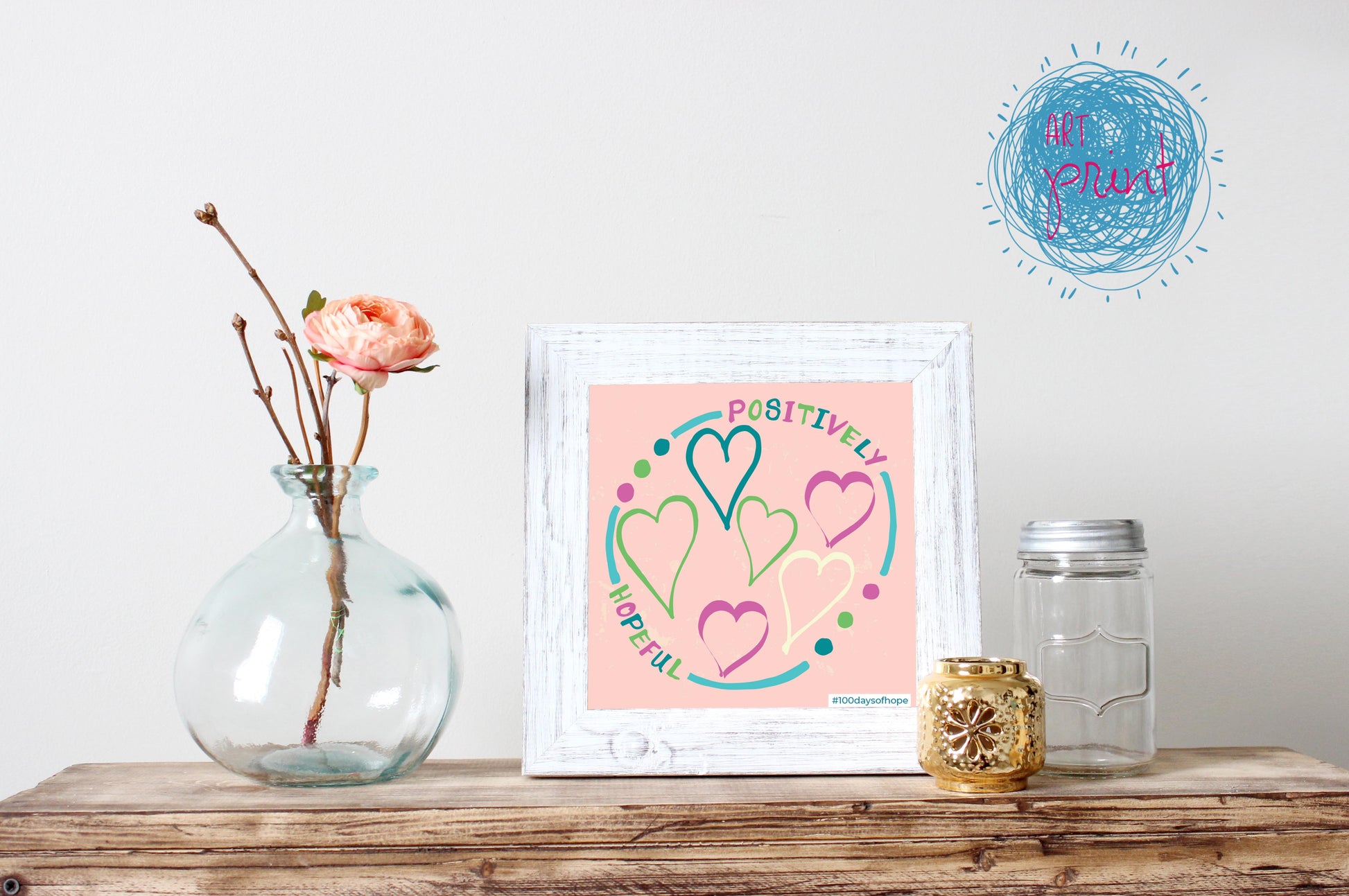 Day 001 - Positively Hopeful - juliemstudios