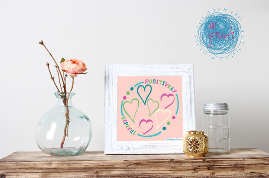 Day 001 - Positively Hopeful - juliemstudios