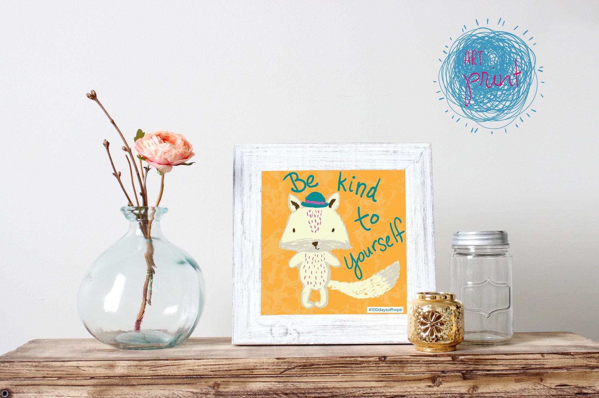Day 003 - Be Kind to Yourself - juliemstudios