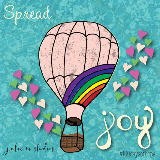 Day 007 - Spread Joy - juliemstudios