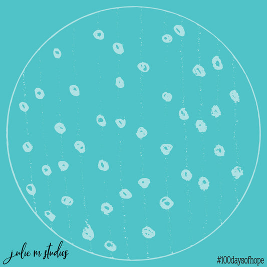 Day 020 - Circles on a Line - juliemstudios