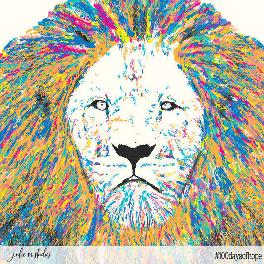 Day 026 - Lion - juliemstudios