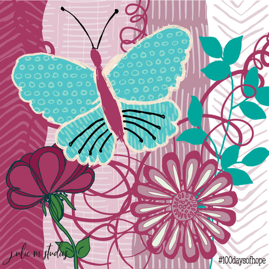 Day 027 - Butterfly - juliemstudios