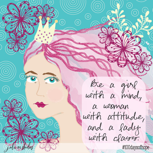 Day 029 - Be a Girl - juliemstudios