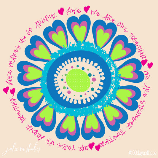 Day 034 - Love Goes Around - juliemstudios