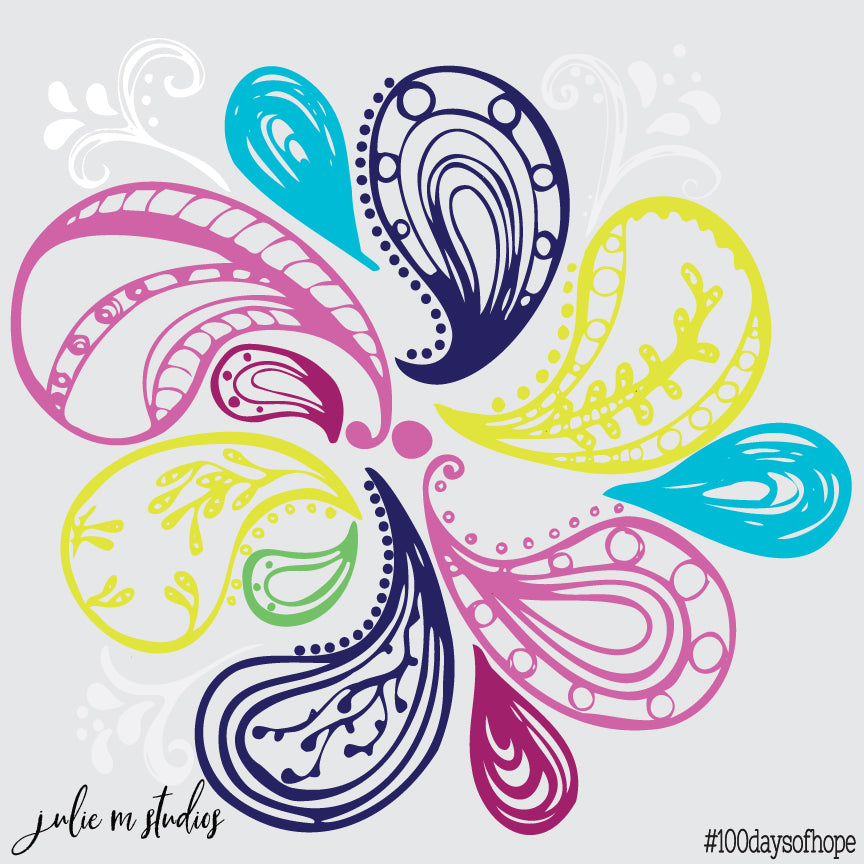Day 045 - Paisley - juliemstudios