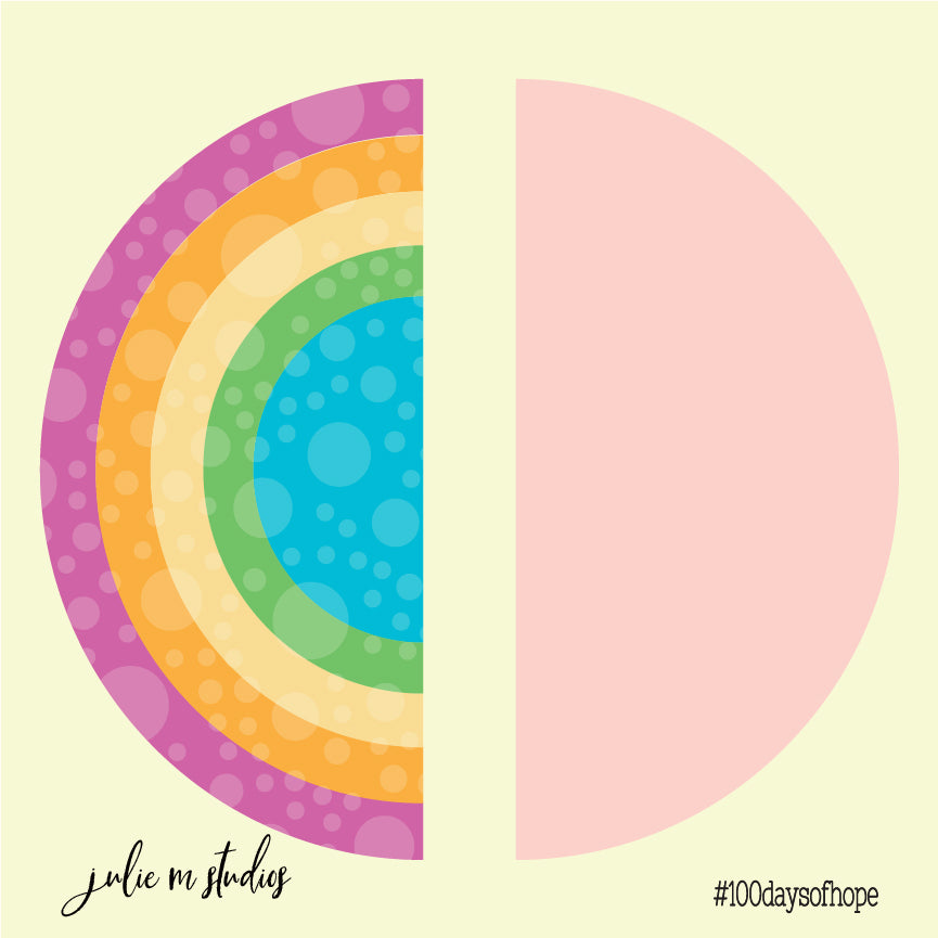 Day 063 - Geo Rainbow - juliemstudios