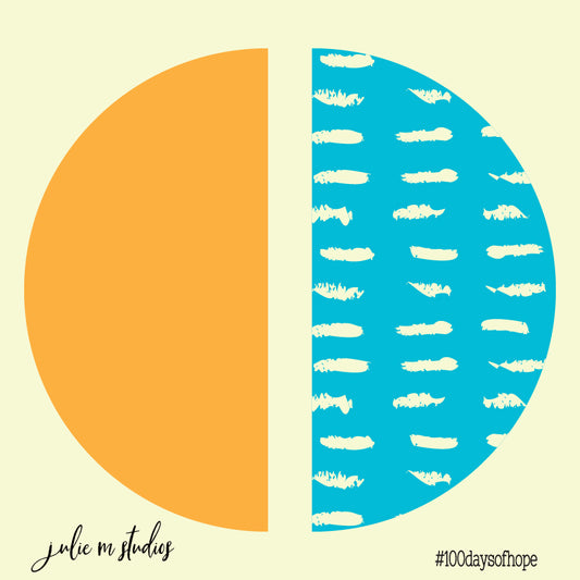 Day 064 - Geo Blue - juliemstudios