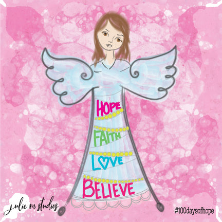 Day 075 - Angel of Faith - juliemstudios