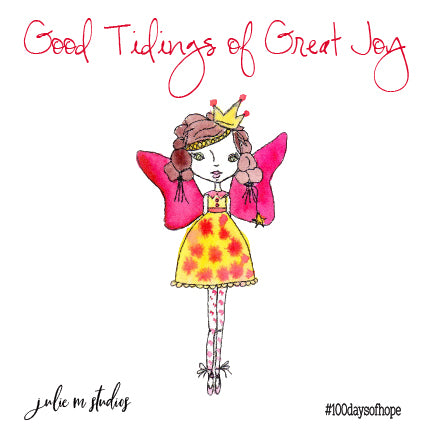 Day 078 - Great Joy Angel - juliemstudios