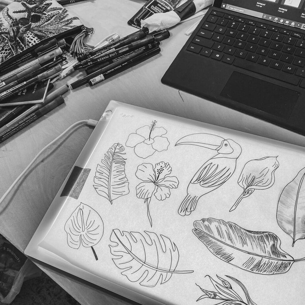 Surface design artwork
